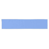 Blauer Kornblume Farbe Kurzer Tischläufer (Horizontal)