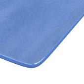 Blauer Kornblume Farbe Schneidebrett (Ecke)