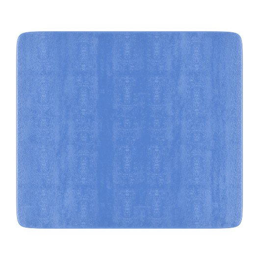 Blauer Kornblume Farbe Schneidebrett (Vorderseite)