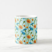 Blauer Kornblume Herb oder Bachelor-Taste Blume bo Kaffeetasse (Mittel)