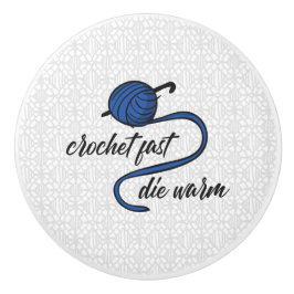 Blauer Kornblume Schnell, Die Keramikknauf