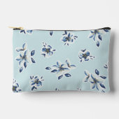 Blauer Kosmetikbeutel Zubehörtasche (Vorderseite)