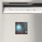 Blauer Kosmos Magnet (In Situ (Geschirrspüler))