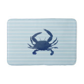 Blauer Krabbenanstrich Bath Mat Badematte (Vorderseite)
