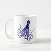 Blauer Kraken 5 Kaffeetasse (Links)