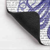 Blauer Kraken 5 Mousepad (Ecke)