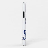 Blauer Kraken Case-Mate iPhone Hülle (Hinten/Rechts)