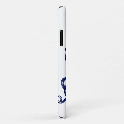 Blauer Kraken Case-Mate iPhone Hülle (Hinten/Rechts)