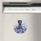 Blauer Kraken Magnet (In Situ (Geschirrspüler))