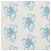 Blauer Kraken Stoff (Muster)
