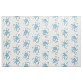 Blauer Kraken Stoff (Fat Quarter (45,7 x 55,9 cm))