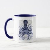Blauer Kraken Tasse (Links)