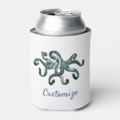 Blauer Kraken Thunder_Cove Dosenkühler (Kanne Vorderseite)