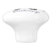 Blauer Kraken Thunder_Cove Keramikknauf (Seitenansicht)