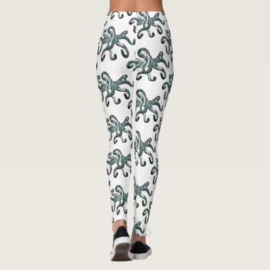 Blauer Kraken Thunder_Cove Leggings (Rückseite)