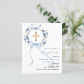 Blauer Kranich-Bogen-Taufe (Stehend Vorderseite)