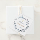 Blauer Kranz der Bestätigung Geschenkanhänger (Beispiel)