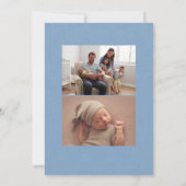 Blauer Kräuterknochen-Rahmen, einfache Geburt des Ankündigung (Rückseite)