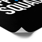 Blauer Krebs _1 Poster (Ecke)