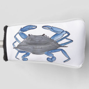 Blauer Krebs  Golf Headcover