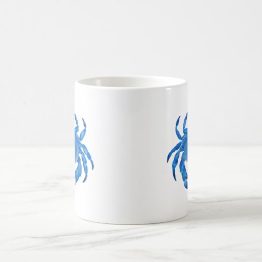 Blauer Krebs Kaffeetasse (Mittel)
