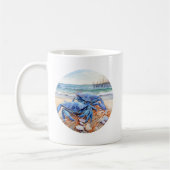Blauer Krebs Kaffeetasse (Links)