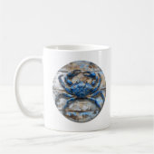 Blauer Krebs Kaffeetasse (Links)