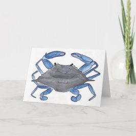 Blauer Krebs Karte