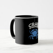 Blauer Krebs - Krabbenflüster Tasse (Vorderseite Links)