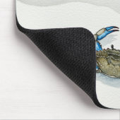 Blauer Krebs Mousepad (Ecke)