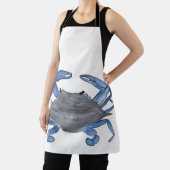 Blauer Krebs Schürze (InSitu)