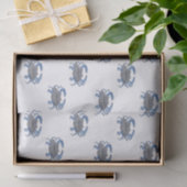 Blauer Krebs Seidenpapier (Geschenk)