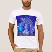 Blauer Kristall T-Shirt (Vorderseite)