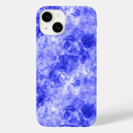 Blauer Krummling Textur Case-Mate iPhone Hülle