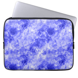 Blauer Krummling Textur Laptopschutzhülle