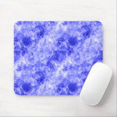Blauer Krummling Textur Mousepad (Mit Mouse)