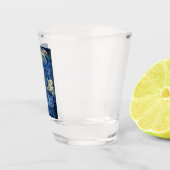 Blauer Kuchen Schnapsglas (Rechts)