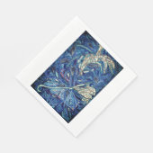 Blauer Kuchen Serviette (Ecke)