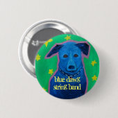 blauer Kumpel-Streichorchesterknopf Button (Vorne & Hinten)