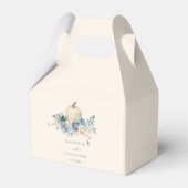 Blauer Kürbis bei Hochzeiten in der Liebe Geschenkschachtel (Vorderseite)