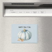 Blauer Kürbis Glücklicher Herbst euch allen Magnet (In Situ (Geschirrspüler))