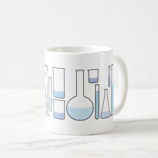 Blauer Lab Kaffeetasse (VorderseiteRechts)