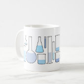 Blauer Lab Kaffeetasse (Vorderseite Links)