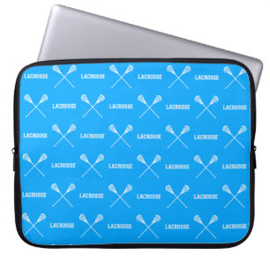 Blauer Lacrosse haftet Laptop-Hülse Laptopschutzhülle