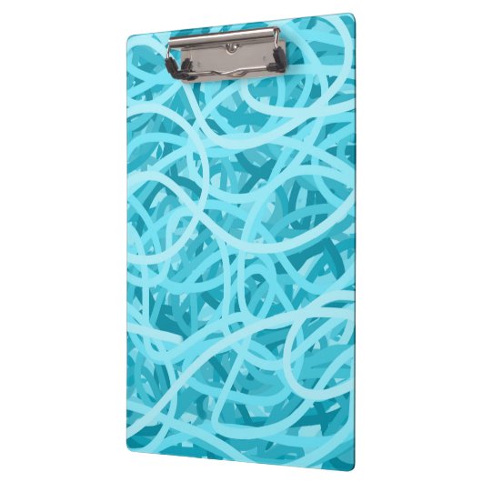 Blauer Lauf Klemmbrett (Links)