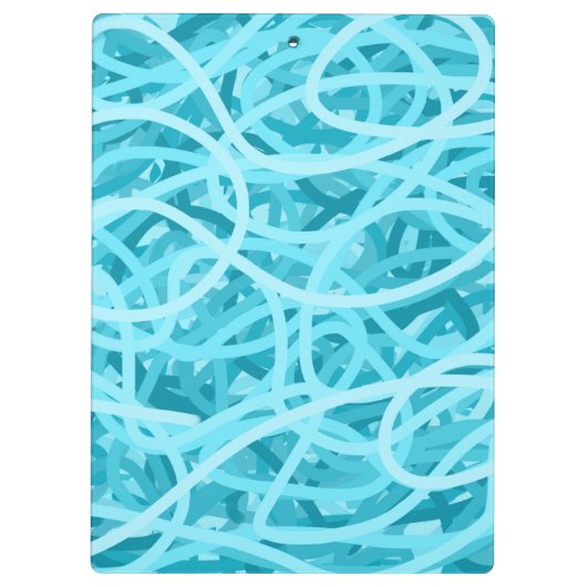 Blauer Lauf Klemmbrett (Rückseite)