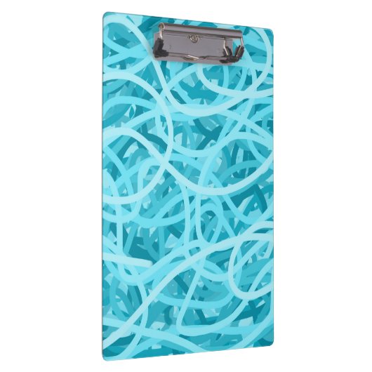 Blauer Lauf Klemmbrett (Rechts)