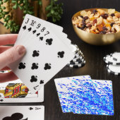Blauer Lauf Spielkarten (In Situ)