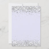 Blauer Laval 25. Hochzeit Einladung (Rückseite)