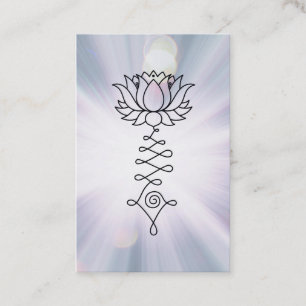 Blauer Lavendel *~* Lotuss Rays Reiki heilende Visitenkarte